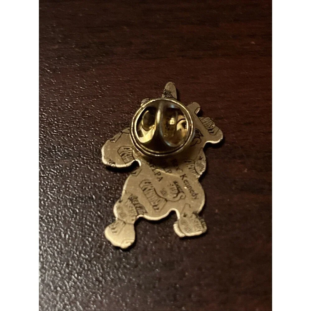 Vintage Coca-Cola NFL Monsters Of The Gridiron Cortez‎ “Tez Rex” Kennedy Pin